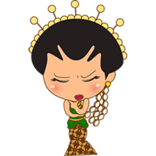 Princess Ayu, the indonesian princess sticker #2676769