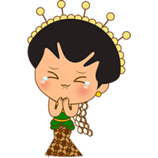 Princess Ayu, the indonesian princess sticker #2676770