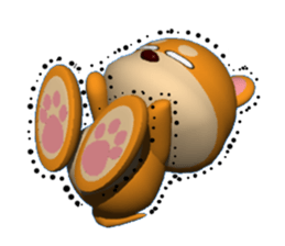 3D of MAMESHIBA KOCHACHA sticker #2677265