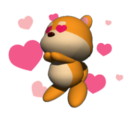 3D of MAMESHIBA KOCHACHA sticker #2677276