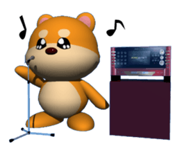 3D of MAMESHIBA KOCHACHA sticker #2677279