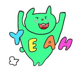 Yodareneko5 sticker #2677502