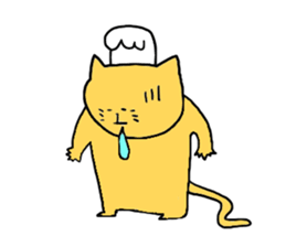 Yodareneko5 sticker #2677525