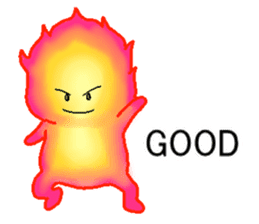 English Stickers Fire,Water,Earth sticker #2677536