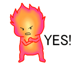 English Stickers Fire,Water,Earth sticker #2677537