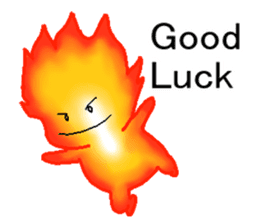 English Stickers Fire,Water,Earth sticker #2677538