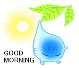 English Stickers Fire,Water,Earth sticker #2677541