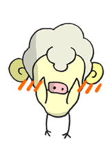 Kawaii Kawaii Sheep sticker #2677981