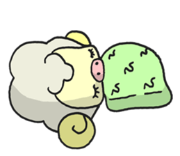 Kawaii Kawaii Sheep sticker #2677991