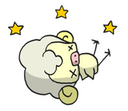 Kawaii Kawaii Sheep sticker #2678007
