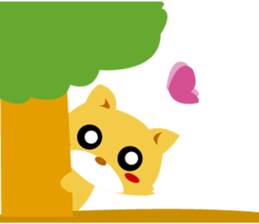 Pretty fox sticker #2678424