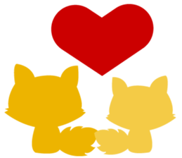 Pretty fox sticker #2678440