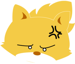 Pretty fox sticker #2678441