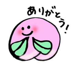 Momo (Peach) from Okayama sticker #2678818