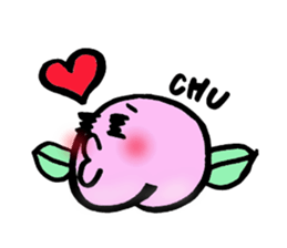 Momo (Peach) from Okayama sticker #2678832