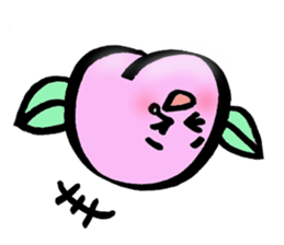 Momo (Peach) from Okayama sticker #2678847