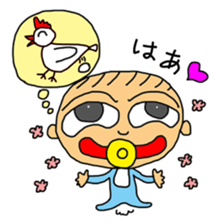 Daily life of the baby sticker #2679432