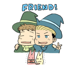 Randy and Severus sticker #2679605