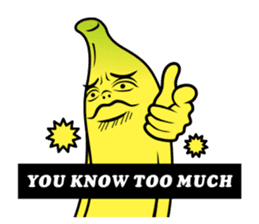 Banana day sticker #2680102