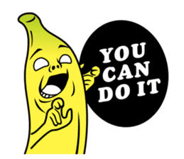 Banana day sticker #2680119