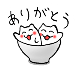 His and her bowl sticker #2680259