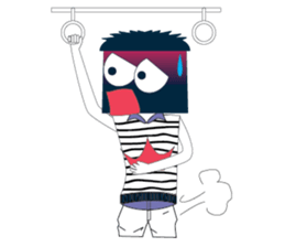 Mr. Blue Mask sticker #2680303