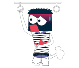 Mr. Blue Mask sticker #2680303