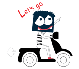 Mr. Blue Mask sticker #2680308