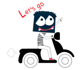 Mr. Blue Mask sticker #2680308