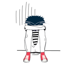 Mr. Blue Mask sticker #2680316