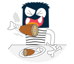 Mr. Blue Mask sticker #2680318