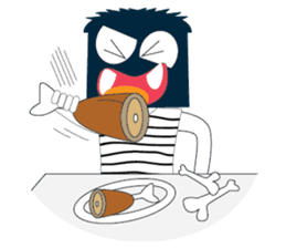 Mr. Blue Mask sticker #2680318