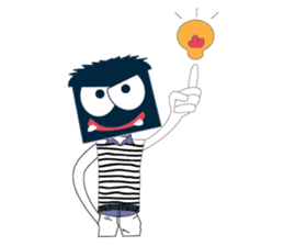 Mr. Blue Mask sticker #2680323