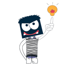 Mr. Blue Mask sticker #2680323