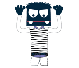 Mr. Blue Mask sticker #2680325