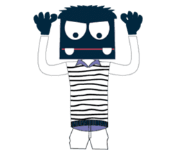 Mr. Blue Mask sticker #2680325