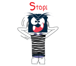 Mr. Blue Mask sticker #2680328