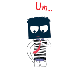 Mr. Blue Mask sticker #2680330