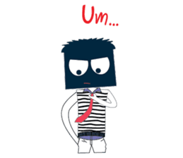 Mr. Blue Mask sticker #2680330