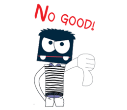 Mr. Blue Mask sticker #2680331