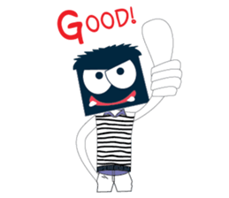 Mr. Blue Mask sticker #2680335