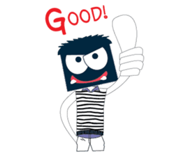 Mr. Blue Mask sticker #2680335