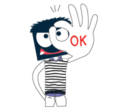 Mr. Blue Mask sticker #2680336