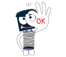 Mr. Blue Mask sticker #2680336