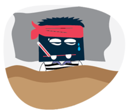 Mr. Blue Mask sticker #2680337