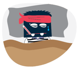 Mr. Blue Mask sticker #2680337