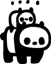 Panda of guys sticker #2681398