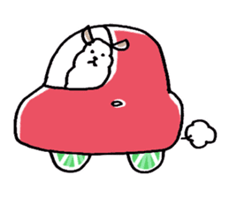 Flufy lama sticker #2681956