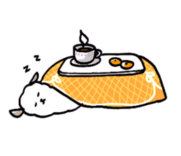 Flufy lama sticker #2681976