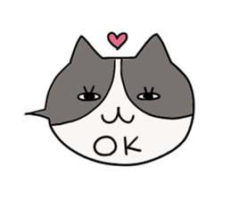 Balloon of the Cat sticker #2682190